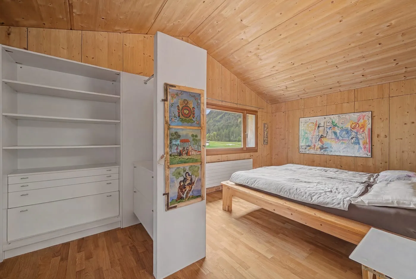 Schlafzimmer nach dem digitalen Aufräumen